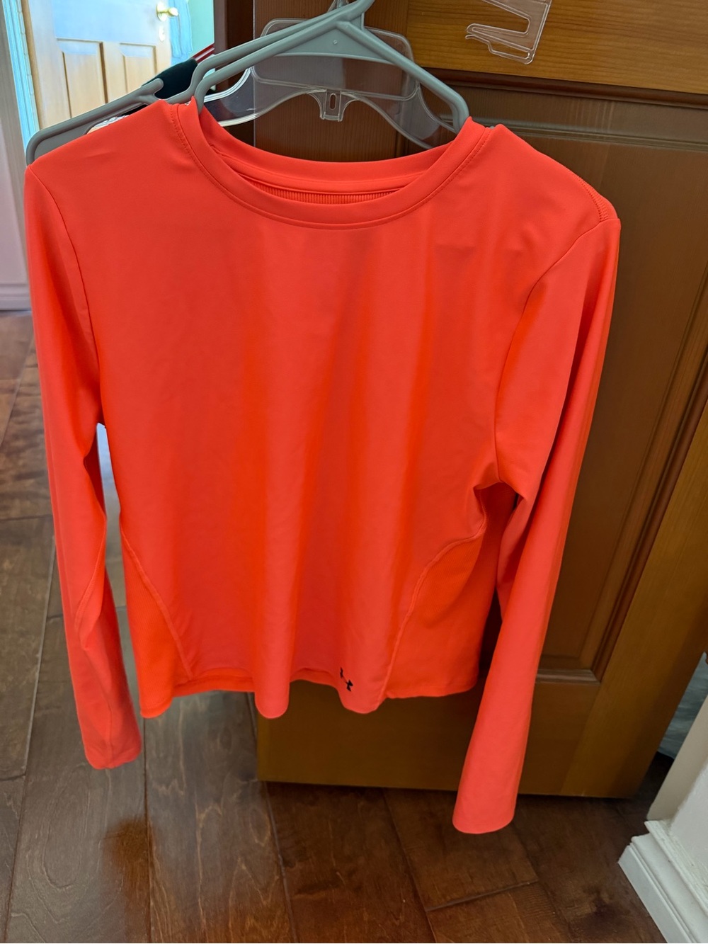 Bright Coral Long Sleeve Active Top Under Armour